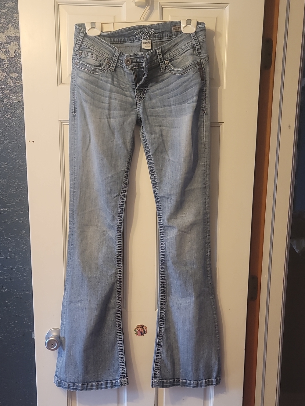 Silver Jeans Light Wash Flare Jeans